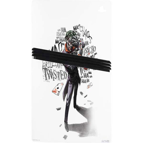 DC Comics The Joker Brilliantly Twisted PS5 Pro Console Skin